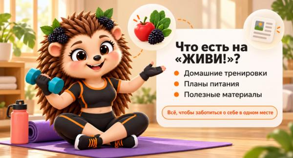 Знакомьтесь, Еживика: ваша верная напарница платформе на Живи! Знакомьтесь, Еживика: ваша верная напарница платформе на Живи!