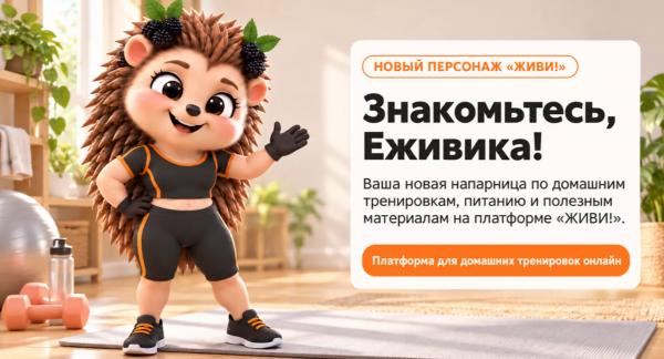 Знакомьтесь, Еживика: ваша верная напарница платформе на Живи! Знакомьтесь, Еживика: ваша верная напарница платформе на Живи!